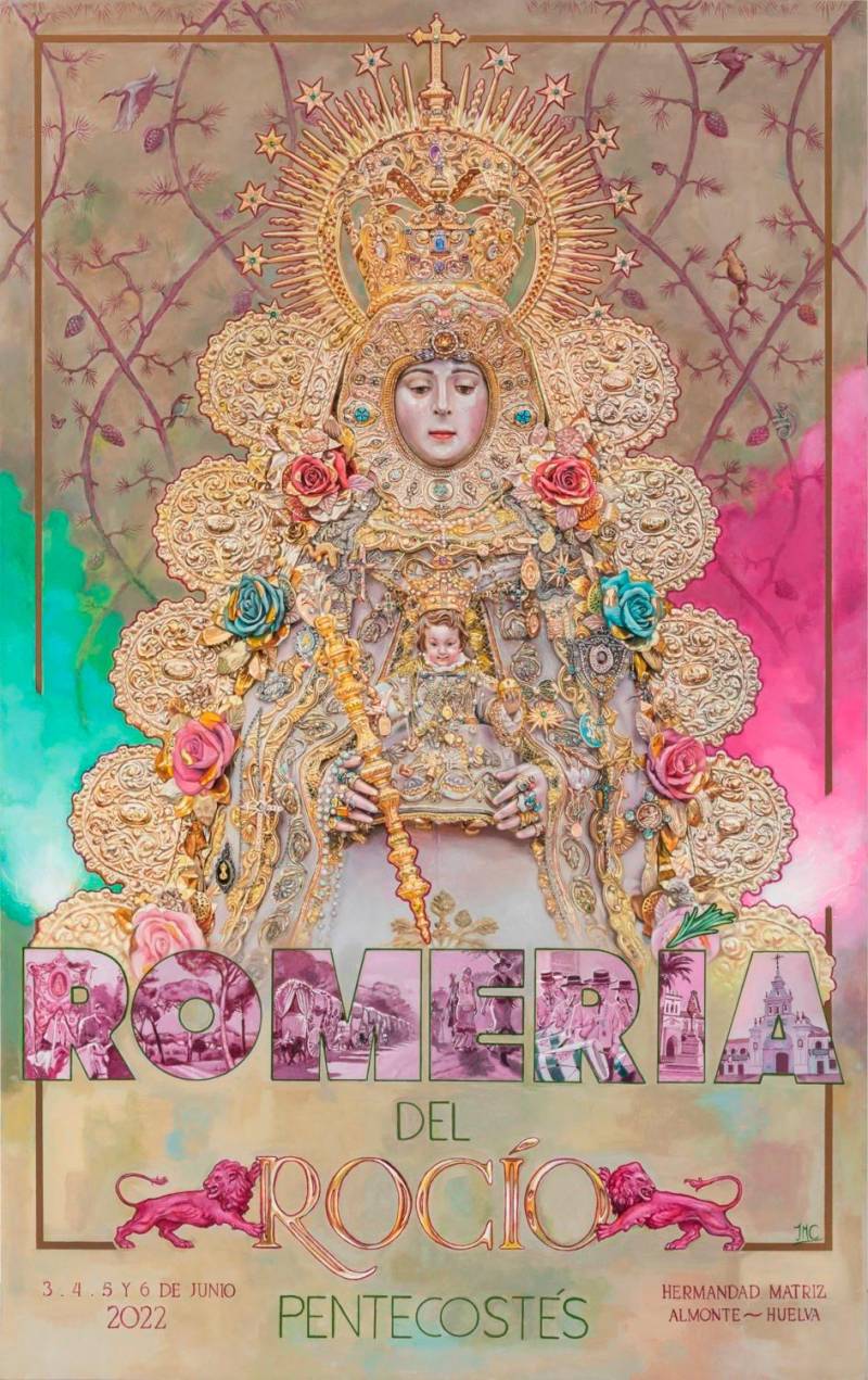 La Romería del Rocío ya tiene cartel anunciador, obra del sevillano José Cabrera Lasso de la Vega