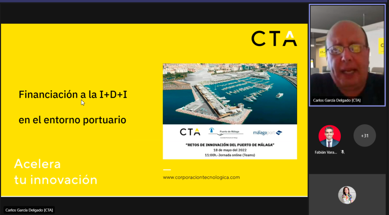 CTA muestra los retos de innovación del Puerto de Málaga