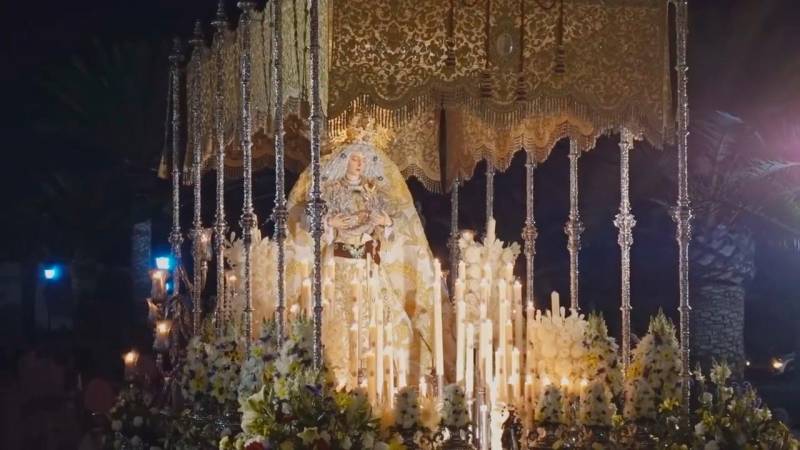 Un vídeo del Domingo de Ramos de la Iglesia Palmaria se hace viral en las redes sociales