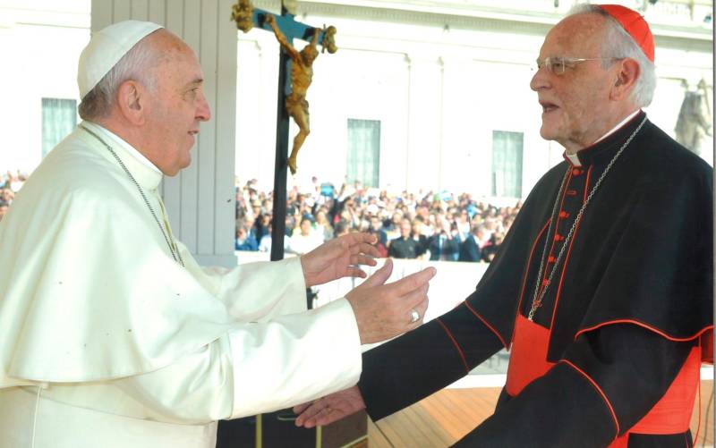 El Papa Francisco y Monseñor Amigo