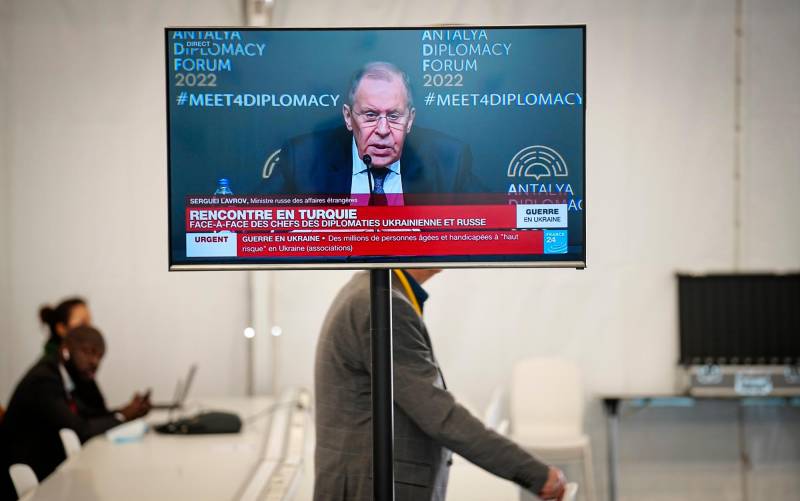 Polémica entrevista a Lavrov en Mediaset