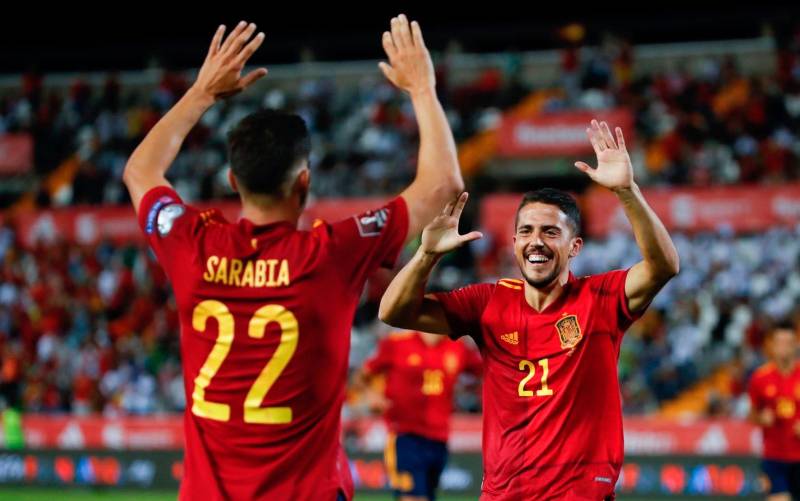 España enseña el lado bueno Goleada a Georgia y tres puntos más para Catar 2022