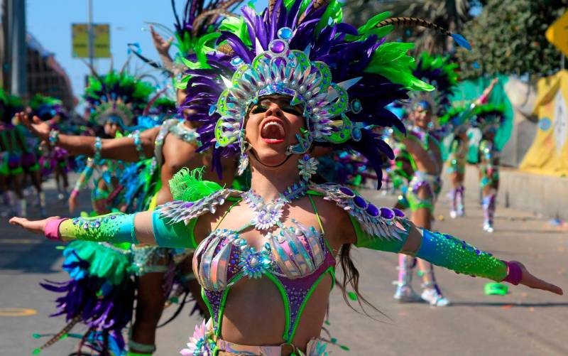 Majestuosidad y fantasía en el carnaval de Barranquilla