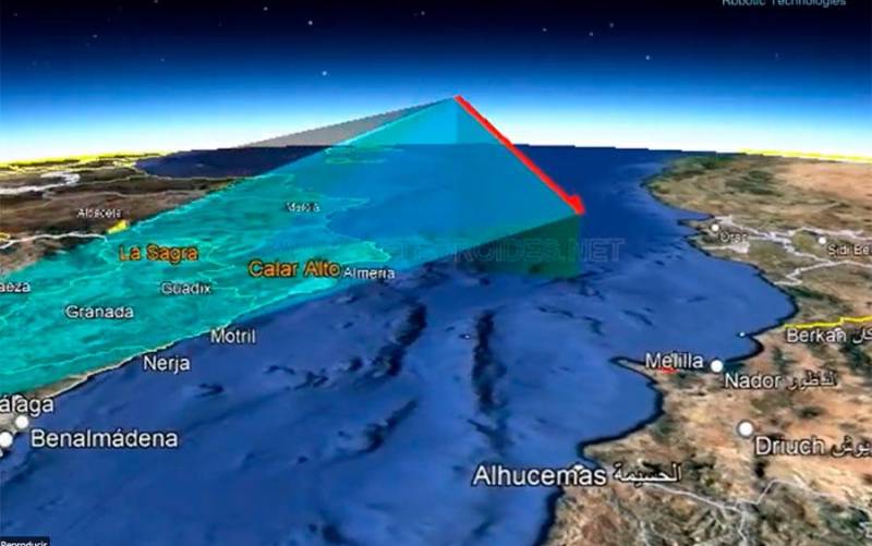 Una bola de fuego sobrevuela el Mediterráneo a 50.000 km/hora