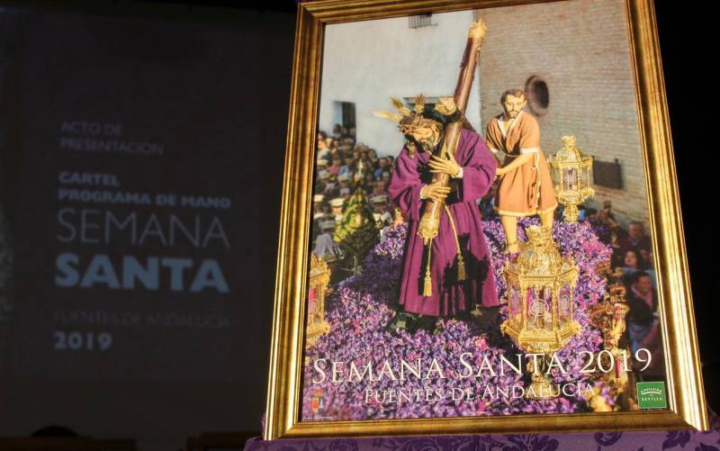 Una foto de Jesús Nazareno anuncia la Semana Santa de Fuentes de Andalucía 