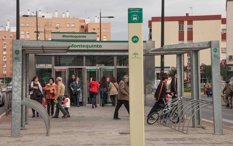 Una avería obliga al corte del Metro entre Olivar de Quintos y Montequinto