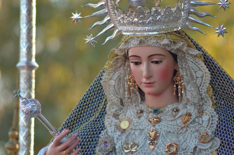 La Virgen de Villadiego volverá mañana a su ermita en procesión