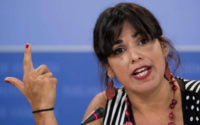La líder de Adelante Andalucía, Teresa Rodríguez. EFE