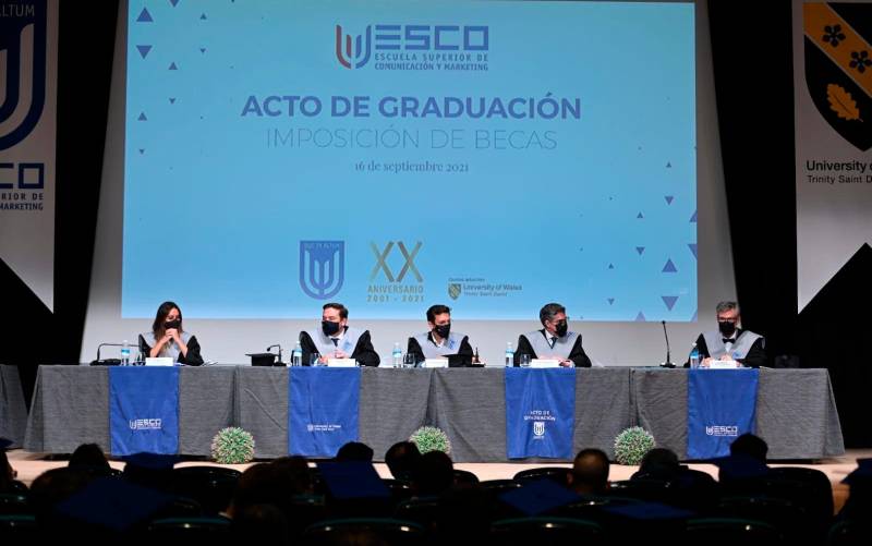 ESCO celebra su acto de Graduación en el año de su XX Aniversario