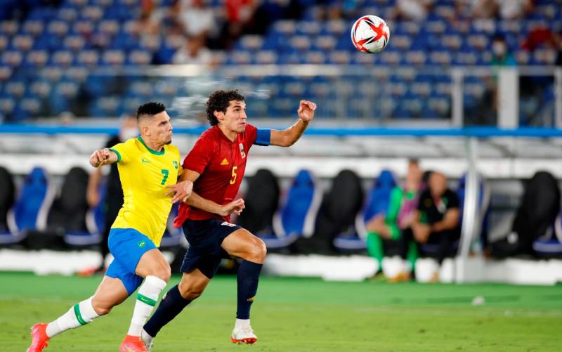España pierde el oro en la prórroga frente a Brasil (2-1)