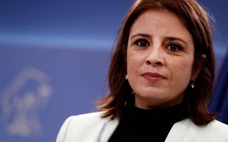 La portavoz del PSOE, Adriana Lastra. / EFE