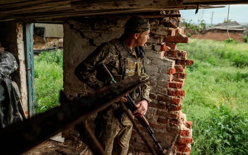 Imagen de archivo del ejército ucraniano cerca de la frontera rusa. EFE/EPA/OLEG PETRASYUK