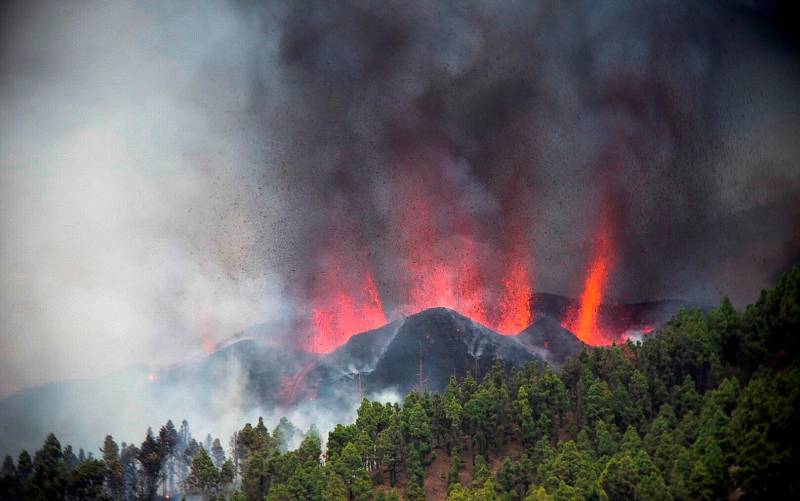 Alarma por una erupción volcánica en La Palma