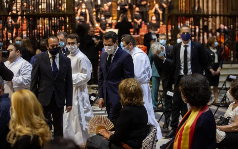 Funeral en la Catedral por el «valle de lágrimas» causado por el virus