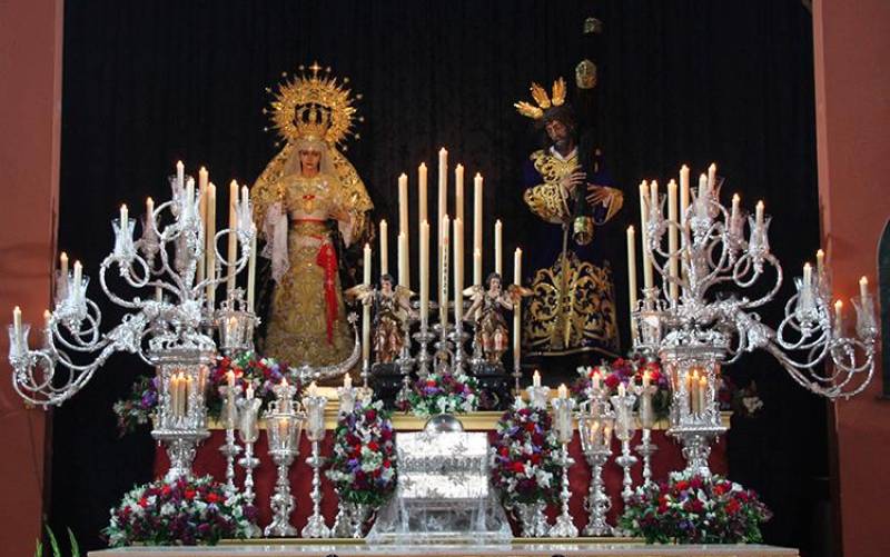 Una Semana Santa nazarena vivida desde dentro de los templos y marcada por la pandemia