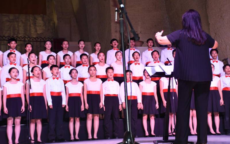 El coro Yip’s Children Choir de Hong Kong actúa en el ciclo internacional de música en Osuna