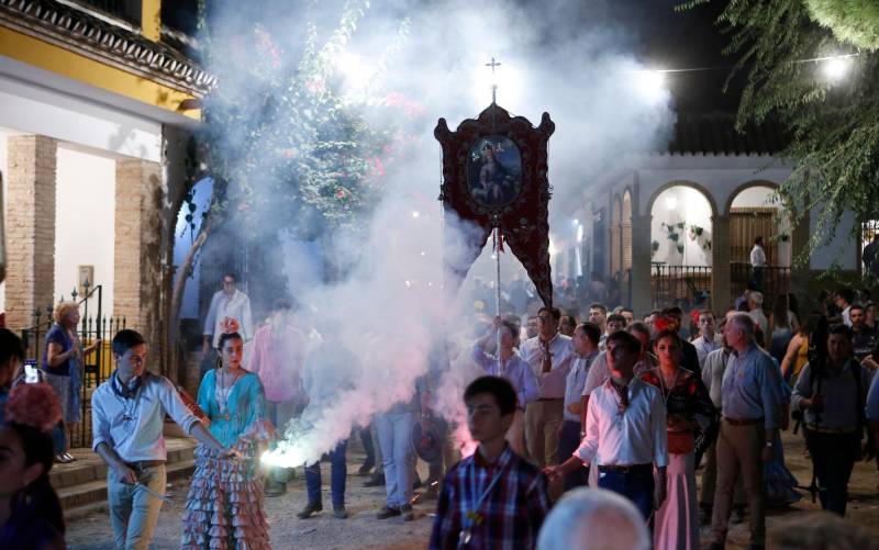 La Romería de la Divina Pastora cierra el mes de septiembre en Cantillana