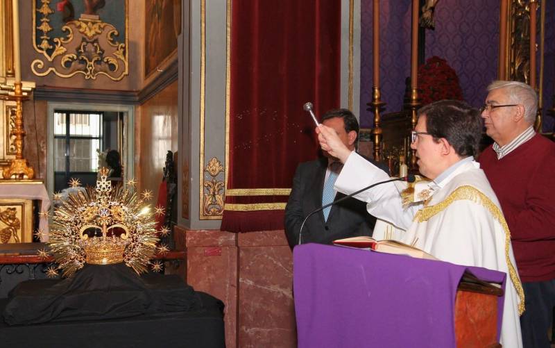 Nueva corona para la Virgen de los Negritos tras su coronación pontificia