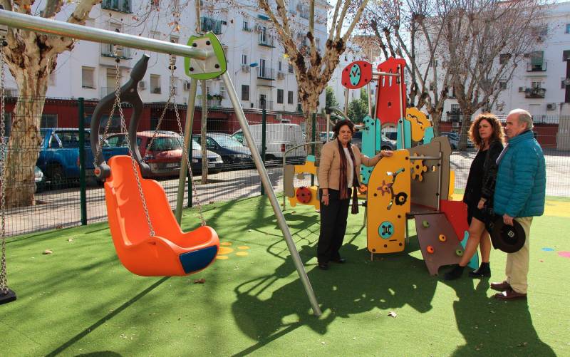 Nuevo parque infantil para los vecinos del Tardón