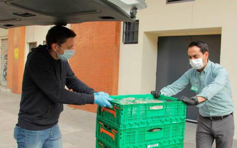 Mercadona refuerza las donaciones de alimentos a los comedores sociales de Sevilla