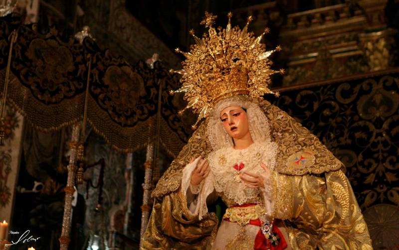 Fotogalería | Veneración a María Santísima de la Esperanza de la Trinidad