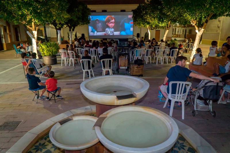 Cine de verano gratis en La Rinconada