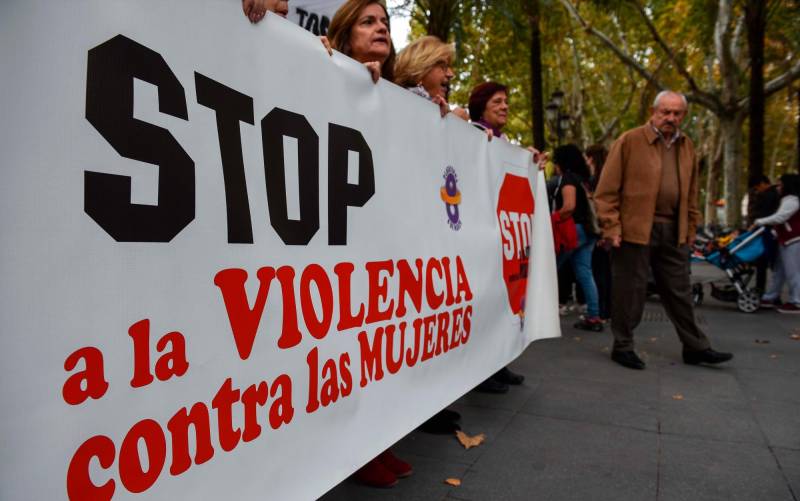 Protesta contra la violencia de género. / Jesús Barrera