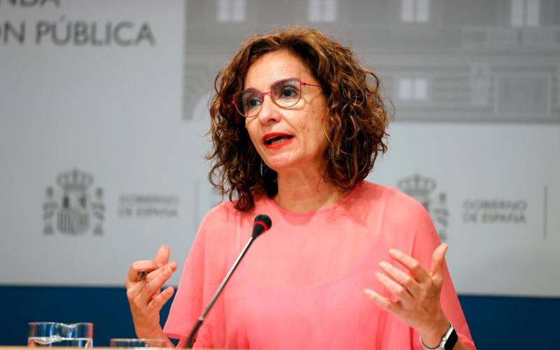 La ministra de Hacienda y Función Pública, María Jesús Montero. EFE/Chema Moya