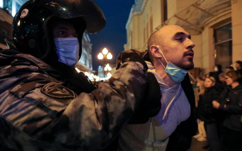 Rusia protesta contra la movilización militar