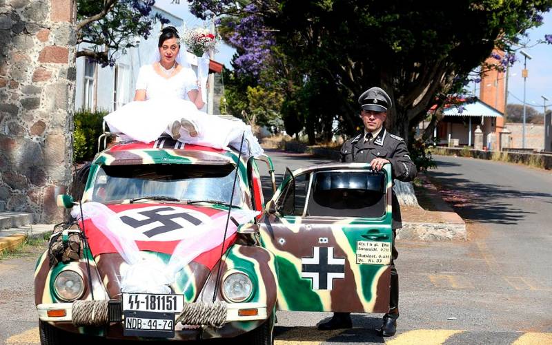 Polémica boda organizada con temática nazi