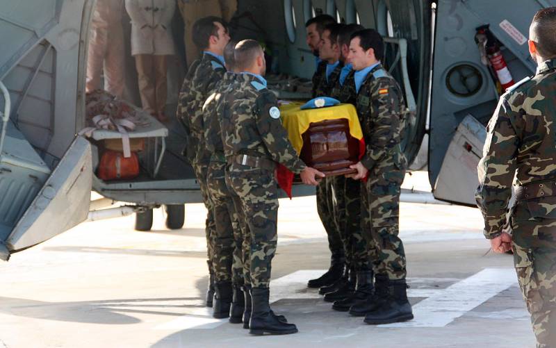 Fallece un militar español desplegado en Líbano 