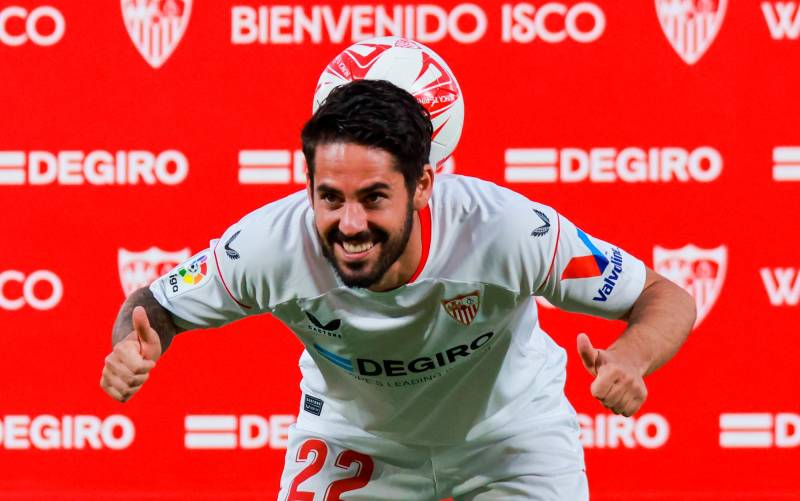 Isco llega al Sevilla con el «reto de pelear por todo»