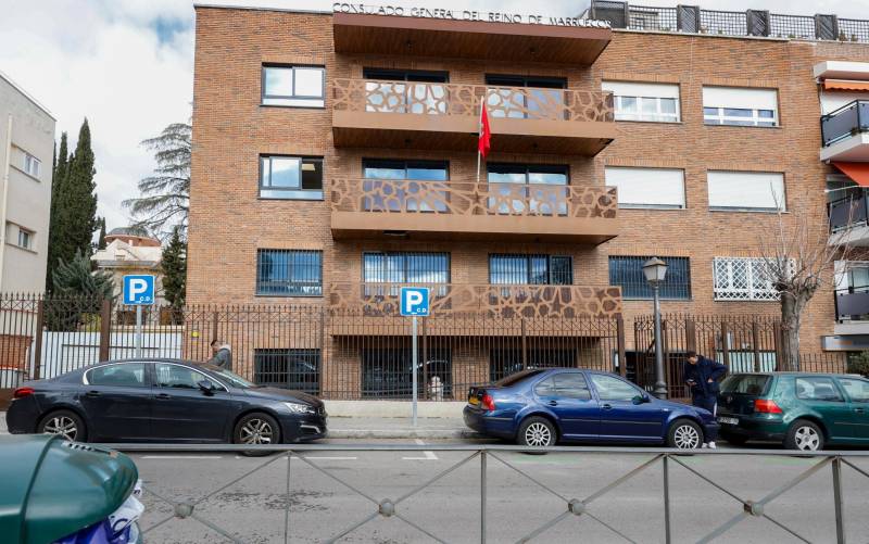 Consulado General de Marruecos en Madrid. EFE/ Javier Lizon
