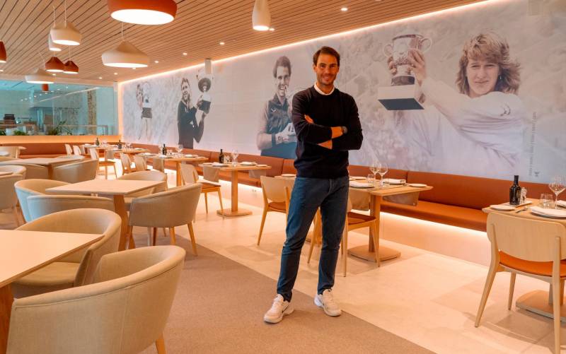 Rafa Nadal abre su restaurante 'Roland Garros'