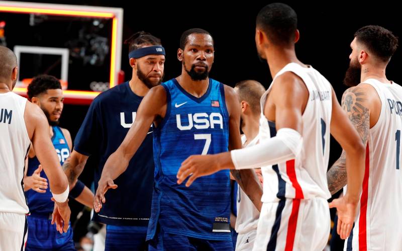 Sorpresón en los Juegos: Francia se impone a Estados Unidos en baloncesto