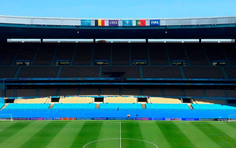 El Estadio de la Cartuja espera a las selecciones de Bélgica y Portugal / Foto: Fran Santiago