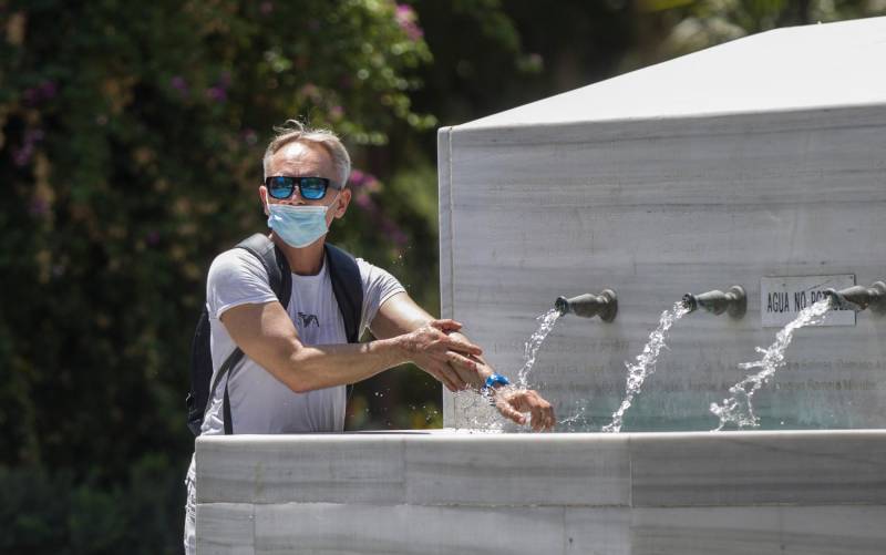 El calor regresa a Sevilla en el ecuador del mes de julio