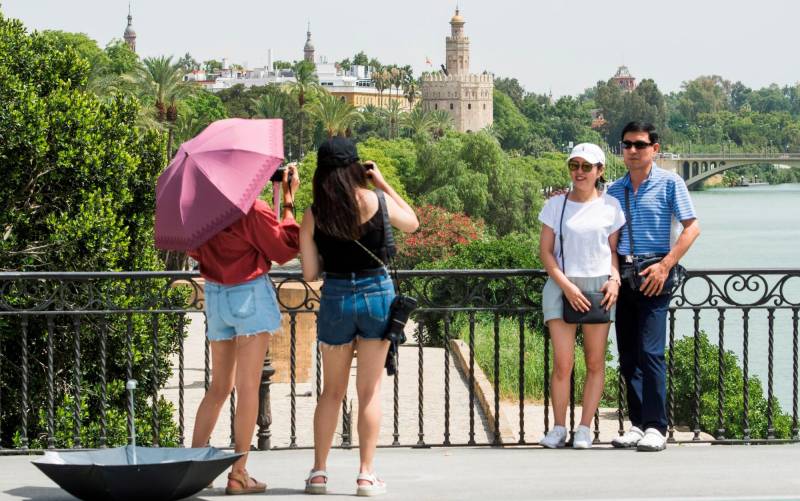 Sevilla marca unas cifras de turistas extraordinarias