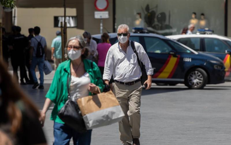 Andalucía baja de los 100 hospitalizados por Covid-19