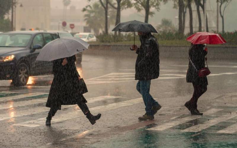 La Aemet mantiene la alerta amarilla por lluvias y tormentas en Sevilla