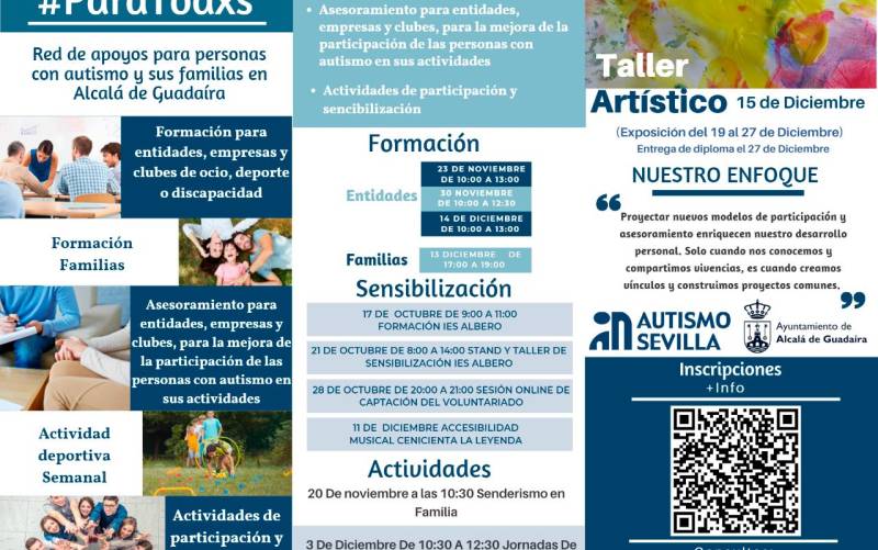#ParaTodxs el programa de actividades inclusivo en Alcalá