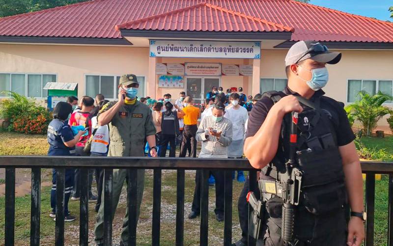 Un expolicía mata a 34 personas, incluidos 22 niños, en una guardería de Tailandia