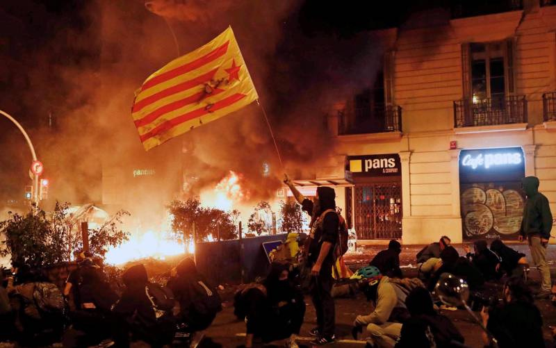 Heridas 44 personas en las protestas de este viernes en Cataluña