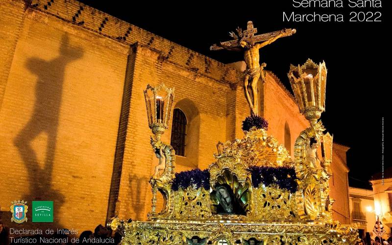 El Cristo de la Vera-Cruz anuncia en Marchena que llega la Semana Santa 