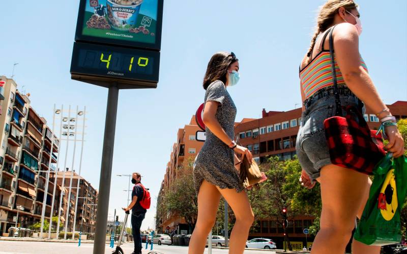 Llega lo peor de la ola de calor en Andalucía
