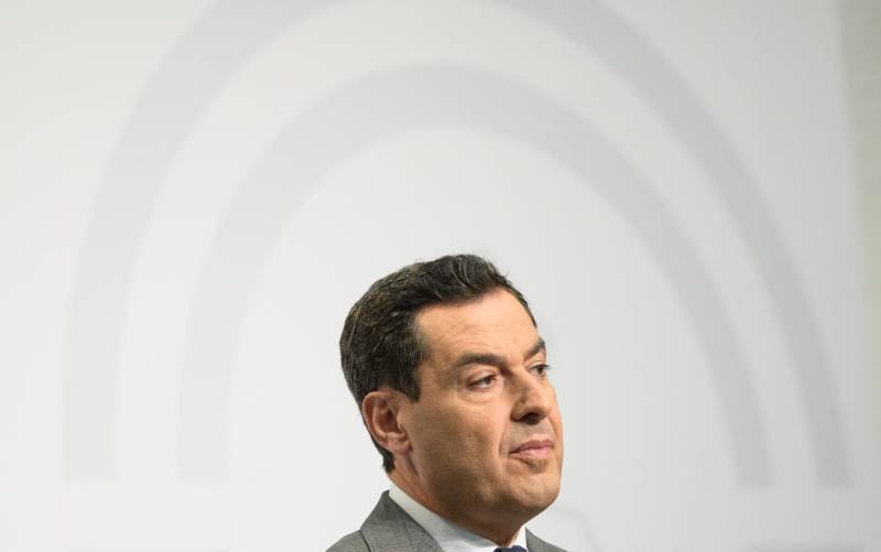 El presidente de la Junta de Andalucía, Juanma Moreno. EFE/ Raúl Caro