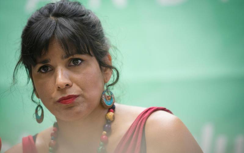 La Presidenta del Grupo Parlamentario de Adelante Adalucía, Teresa Rodríguez. / E.P.