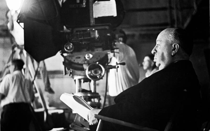Alfred Hitchcock durante un rodaje. / El Correo