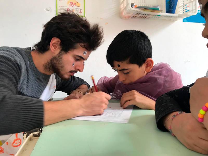 «Reabriremos en Beirut nuestra escuela, ayudar a tantos niños nos ha cambiado la vida»