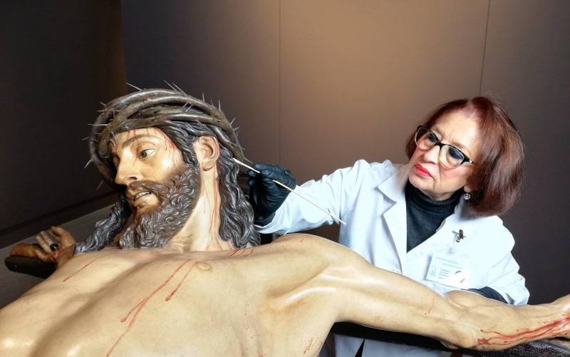 El Cristo de la Clemencia vuelve al Museo 174 años después